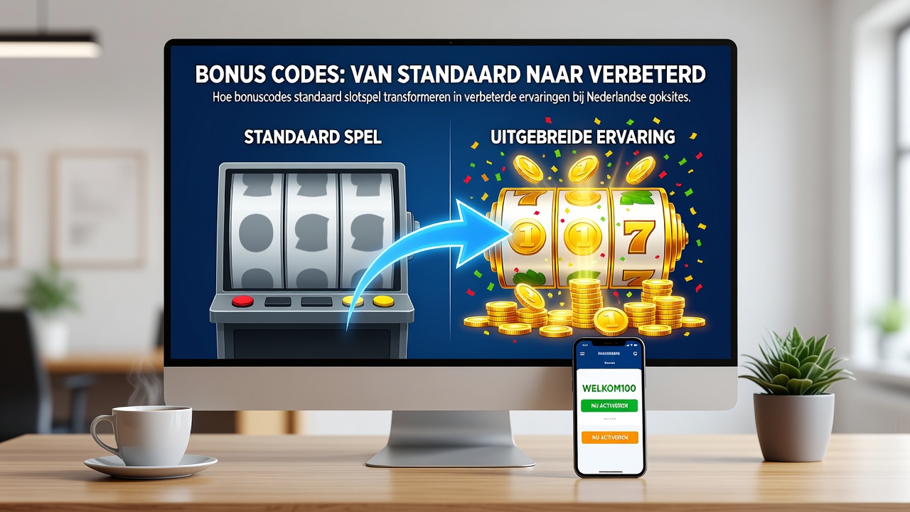 Visuele weergave van geactiveerde bonus codes tijdens slot sessies op Nederlandse casino platforms