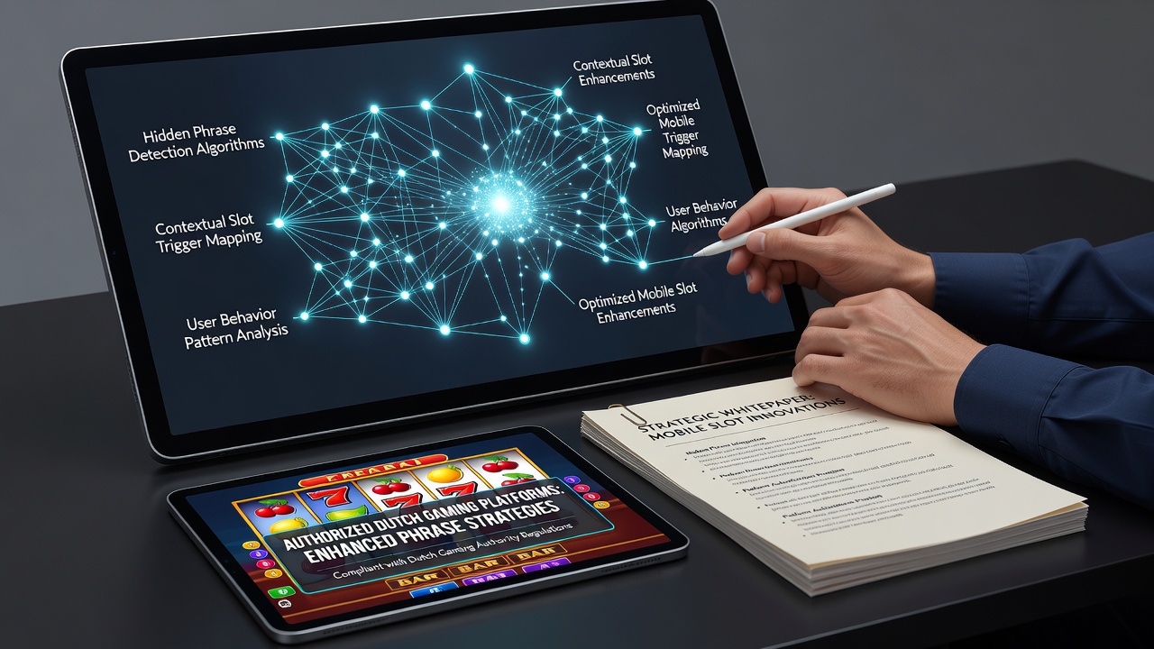 Overzicht van mobiele slotinterfaces met verborgen frasen op Nederlandse platforms