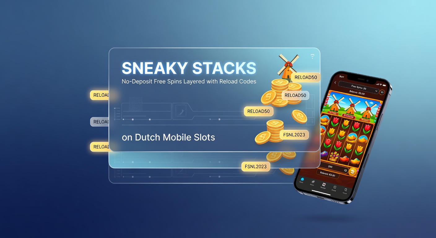 Mobiele slot met laagjes van free spins en reload bonussen die zich opstapelen op een Nederlands casino-scherm