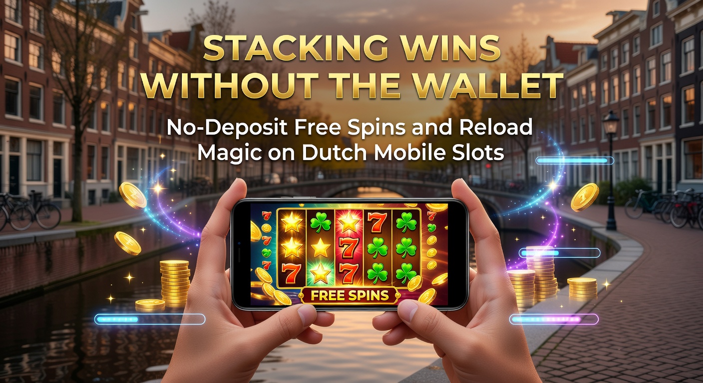 Reload bonus activeert extra free spins en krediet op een Nederlands mobiel casino-app, met stapelende multipliers in actie