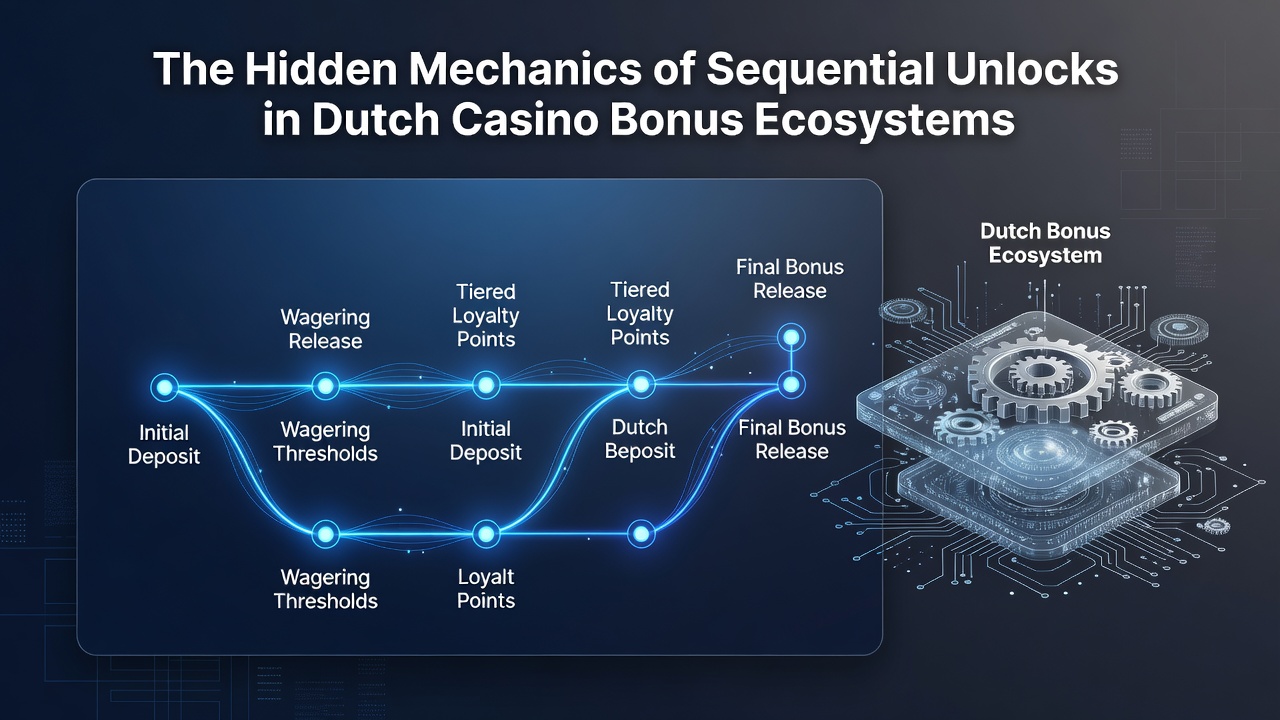 Grafische weergave van bonusprogressie en unlock niveaus op Nederlandse casino sites