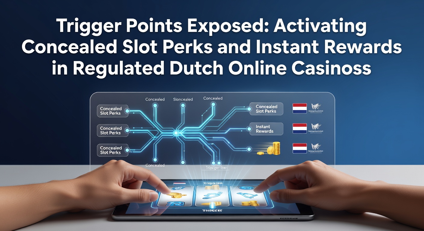 Slotmachine met oplichtende trigger-symbolen die een verborgen bonus activeren, typisch voor Nederlandse online casino-platforms