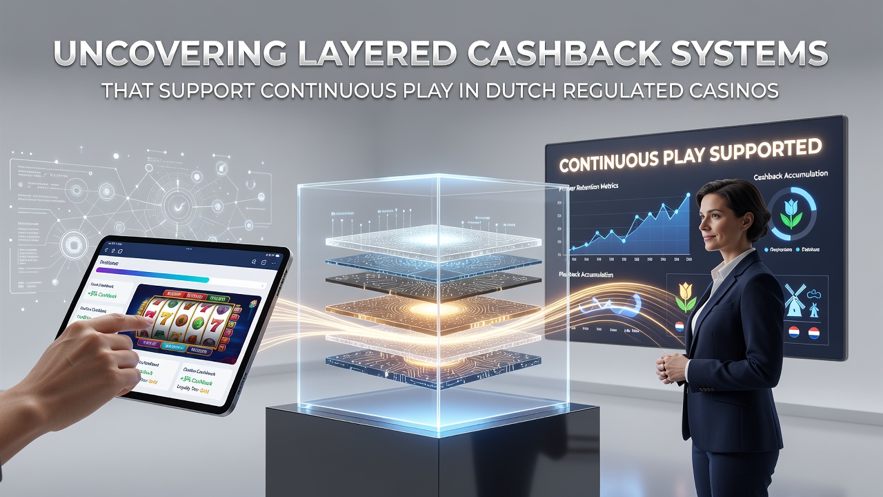 Illustratie van gelaagde cashback structuren in Nederlandse casino platforms